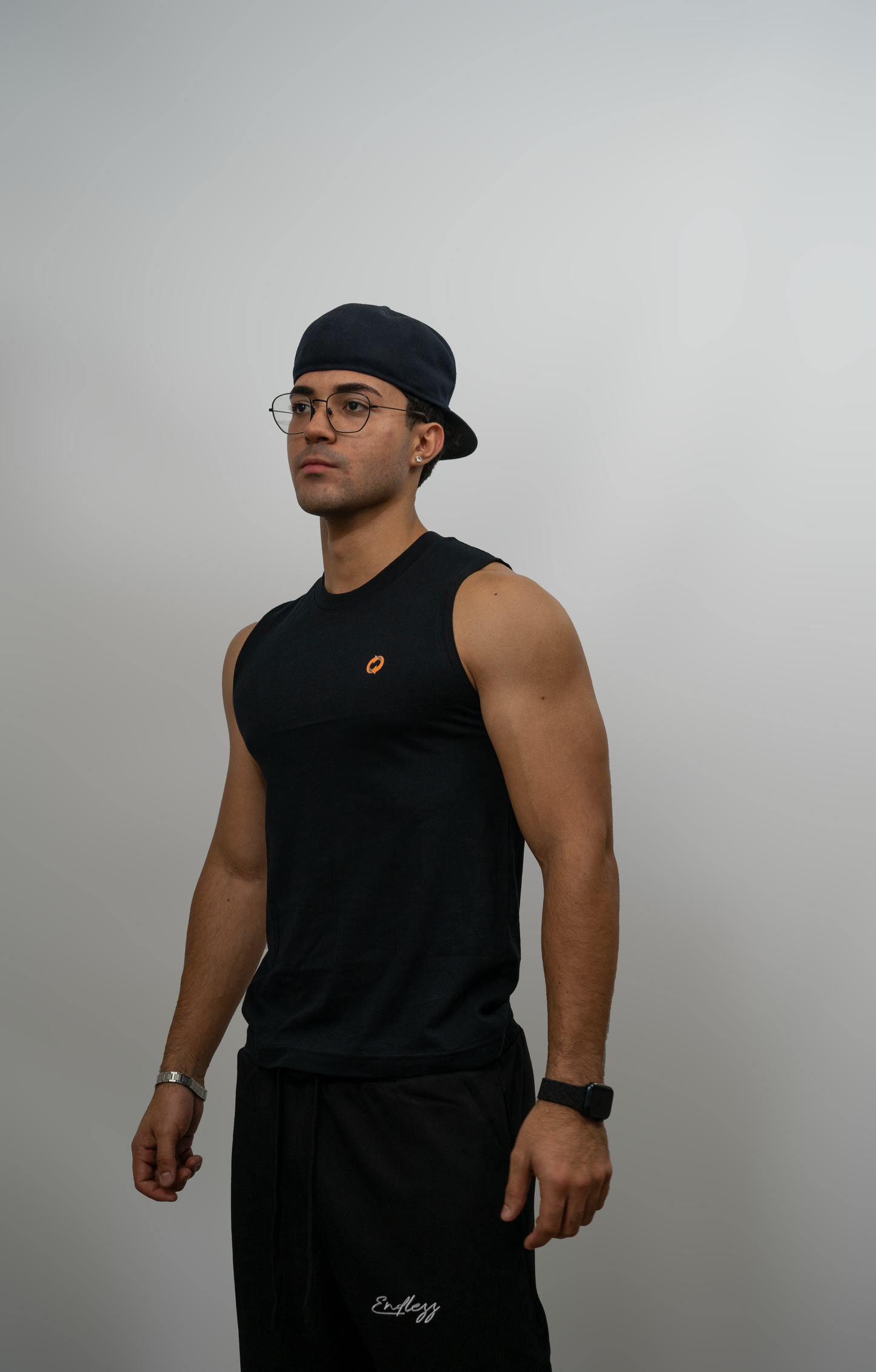 Endlezz “Essential Cut-Off” Tank – Black Edition