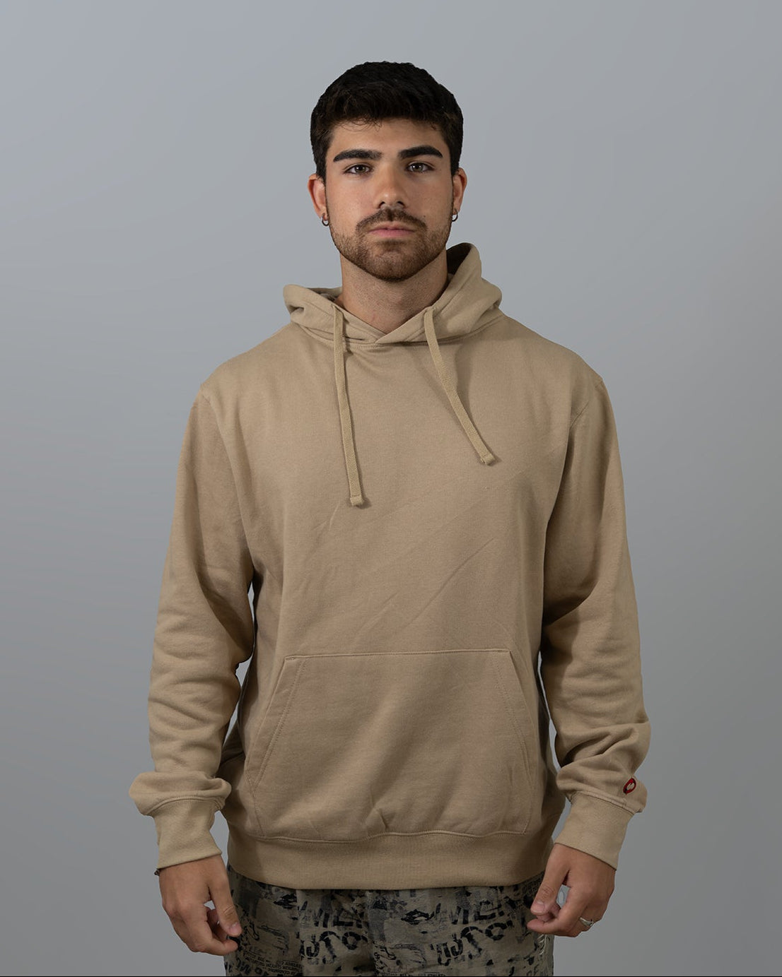 Endlezz Comfort Statement Hoodie Beige Edition