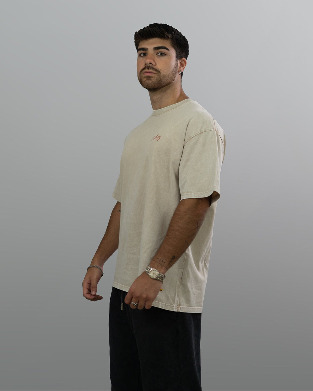 Endlezz Global Vision Tee Washed Beige Edition