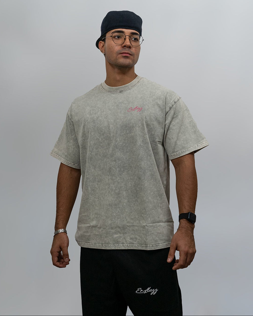 Endlezz Global Vision Tee Washed Gray Edition