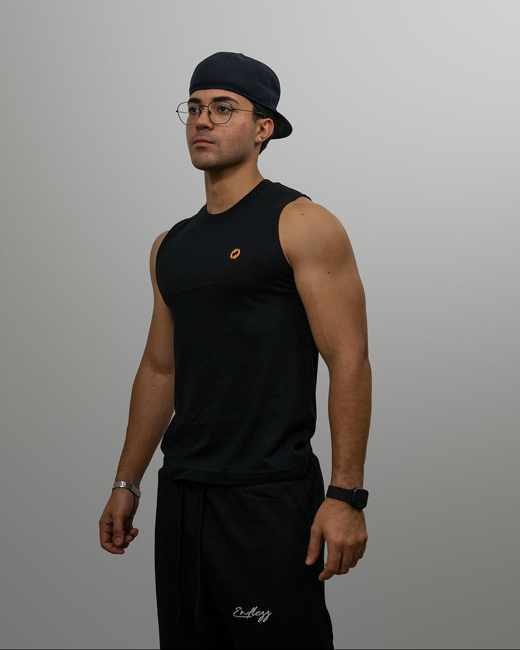 Endlezz Essential Cut-Off Tank  Black Edition